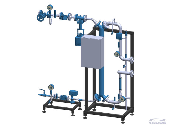 flexible Hybridwärmeübergabestationen Dampf(Wasser)-Wasser 1HY-*H