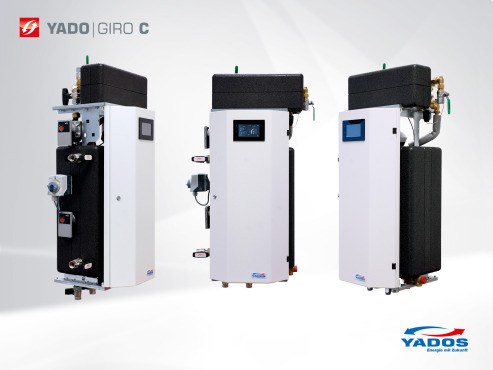 YADOS Wärmeübergabestation YADO GRIO C mit Durchflusssystem